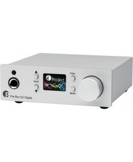 Pro-Ject Pre Box S2 Digital Edition 23 preamplifier, silver