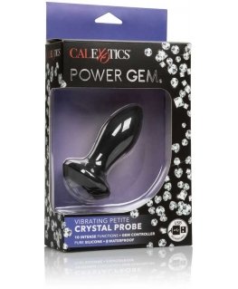 Calexotics black vibrujący korek anal zatyczka with diamond