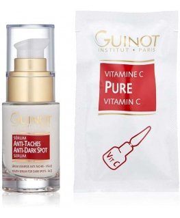 Set Guinot: Anti-Taches, Anti-Dark Spots, Serum, For Face, 23.5 ml + Pure, Vitamin C, Serum, For Face, 1.5 ml