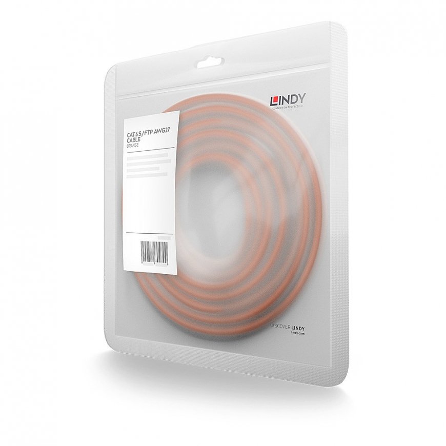 Lindy 1.5m Cat.6 S/FTP Cable, Orange – 3