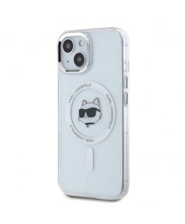 Karl Lagerfeld IML Choupette Head Metal Frame MagSafe Case for i