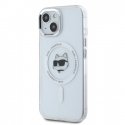 Karl Lagerfeld IML Choupette Head Metal Frame MagSafe Case for i