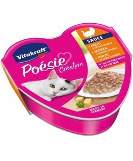 VITAKRAFT POESIE CREATION SOS tītara/siers - mitrā kaķu barība - 85 g