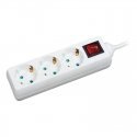 LogiLink LPS206 power extension 1.4 m 3 AC outlet(s) White LogiLink LPS206 power extension 1.4 m 3 AC outlet(s) White