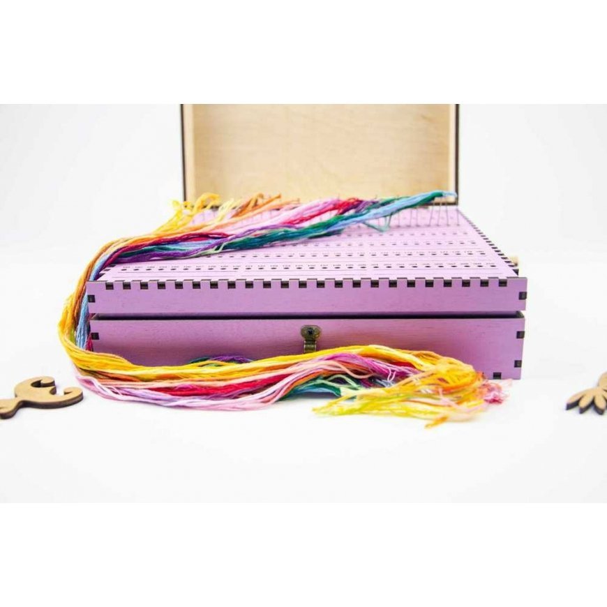 BOBKOV DENIS FOP, reg. No. 2893417695 Needle holder on a wooden base. Lavender, 210 hole OG-067 – 5