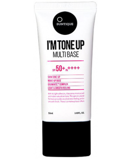 Protective sun cream Suntique I'm Tone Up Multi Base Spf50 50ml