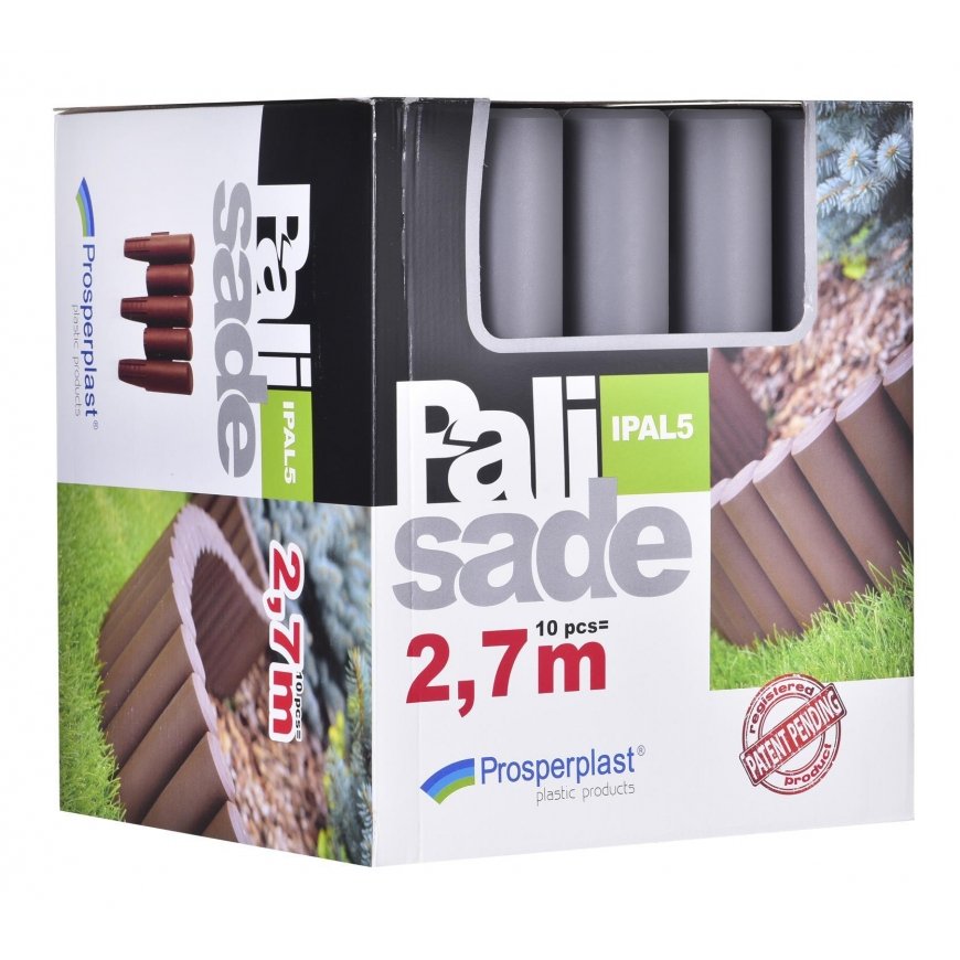 Prosperplast SODO PALISADA IPAL5 PILKA M. 2,7 m – 5