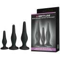Pretty Love PRETTY BOTTOM - GIRL ANAL SET, Silicone Plugs