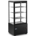 Šaldytuvas Royal Catering Šaldytuvo vitrina, stiklinė, 4 lygių, 78 l - juoda Šaldytuvas Royal Catering Šaldytuvo vitrina, stiklinė, 4 lygių, 78 l - juoda