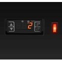 Refrigerator Royal Catering Refrigerator showcase, glass, 4 levels, 78 l - black Refrigerator Royal Catering Refrigerator showcase, glass, 4 levels, 78 l - black