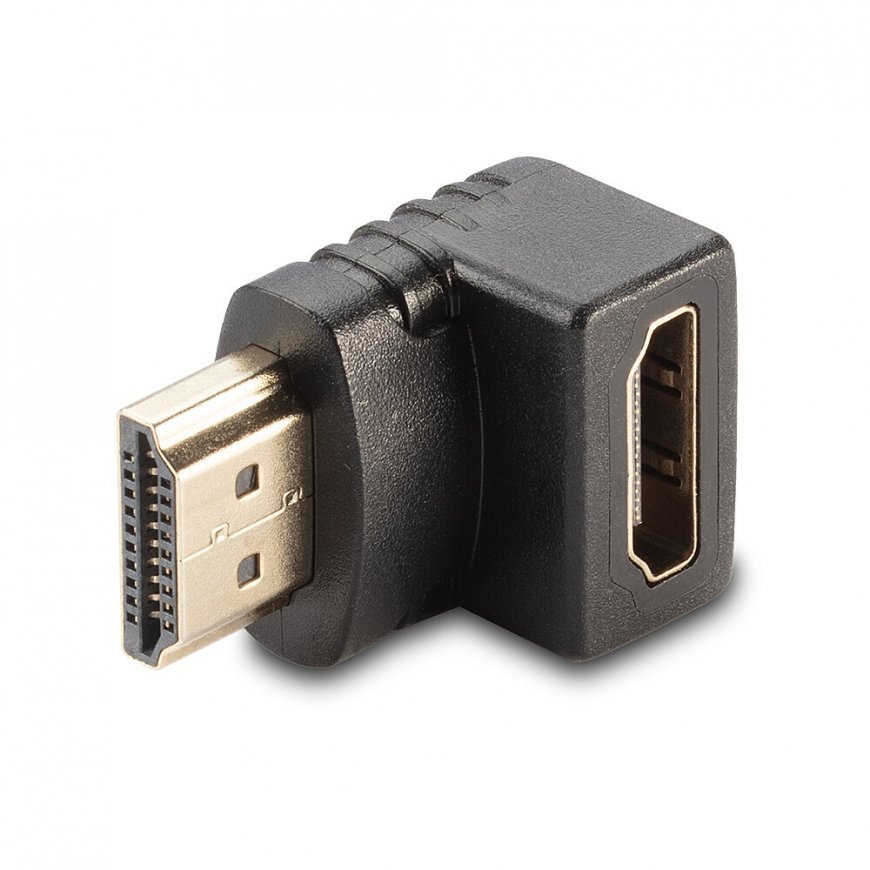 Lindy 41085 kabeļu spraudņu pāreja HDMI Melns – 2