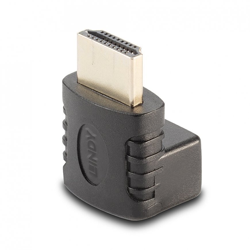 Lindy HDMI Female to HDMI Male 90 Degree Right Angle Adapter - Down – 4
