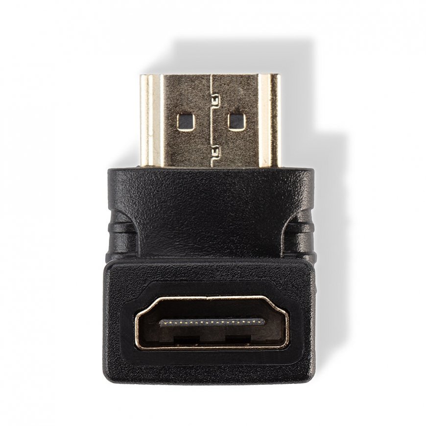 Lindy HDMI Female to HDMI Male 90 Degree Right Angle Adapter - Down – 5