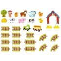 Tooky Toys TOOKY TOY Wooden Farm in a Suitcase Figures Vehicles Tooky Toys TOOKY TOY Wooden Farm in a Suitcase Figures Vehicles