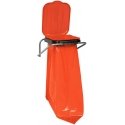 Gsg24 Wall holder for waste sorting, red - 120L bags Gsg24 Wall holder for waste sorting, red - 120L bags