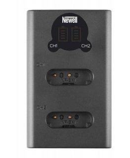 Dual Channel Charger Kit and Two NP-BX1 Batteries Newell DL-USB-C for Sony