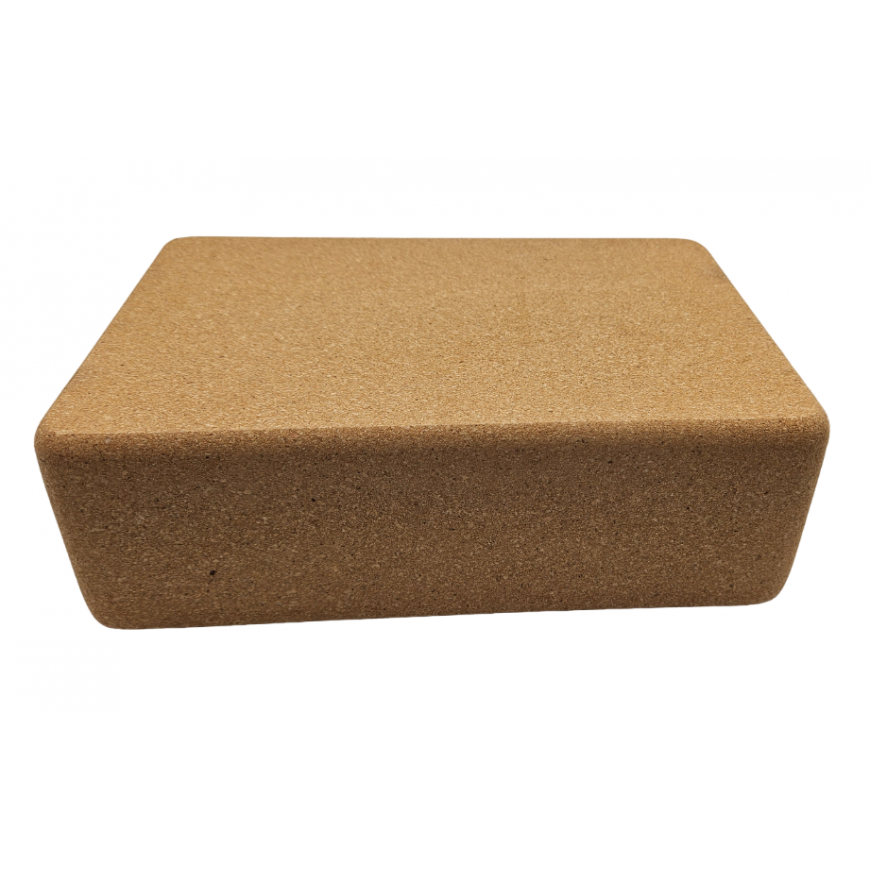 Kamštinis jogos blokas SANRO 22.5x15x7.5cm – 2