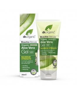 Dr Organic Aloe Vera Gel 200 ml Dužo gelis Unisekso stiliaus Korpusas