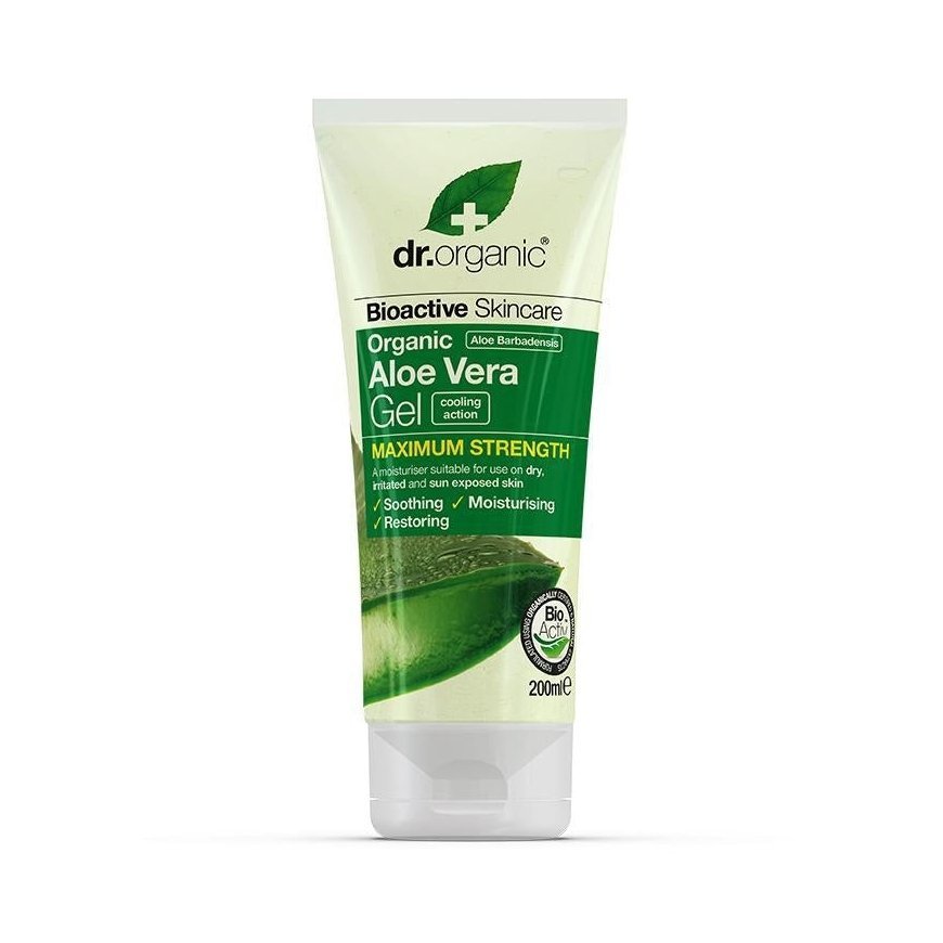Dr Organic Aloe Vera Gel 200 ml Dušas želeja Abiem dzimumiem Korpuss – 4