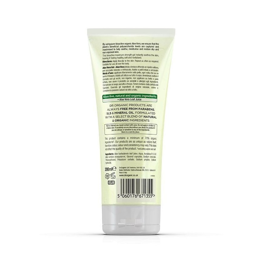 Dr Organic Aloe Vera Gel 200 ml Shower gel Унисекс Тело – 5