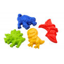 Lean Toys Smėlio kibirų rinkinys su dušo laistytuvu ir formomis dinozaurų rinkinys Lean Toys Smėlio kibirų rinkinys su dušo laistytuvu ir formomis dinozaurų rinkinys