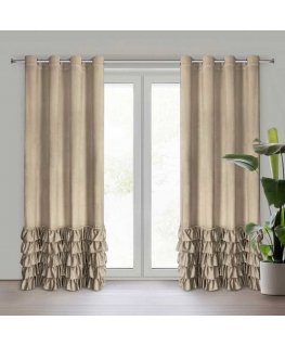 Eurofirany ZAS/CARLI/C.BEIGE 140X250 JUNGIKLIS