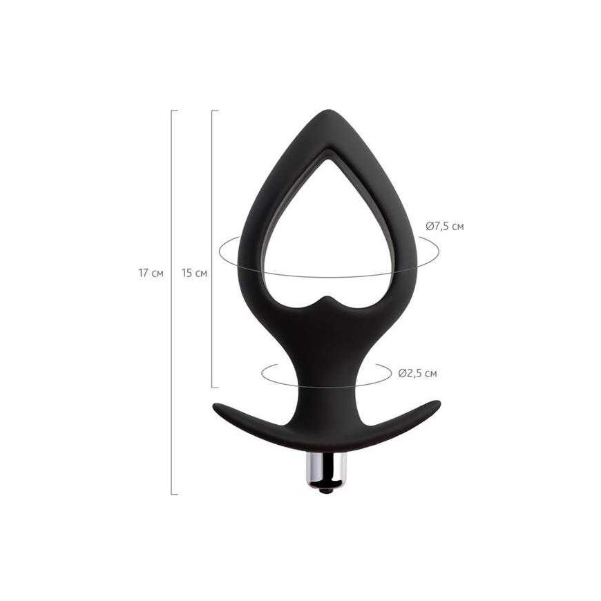 TOYFA POPO Pleasure Anal Plug Cordis L Vibro Black – 4
