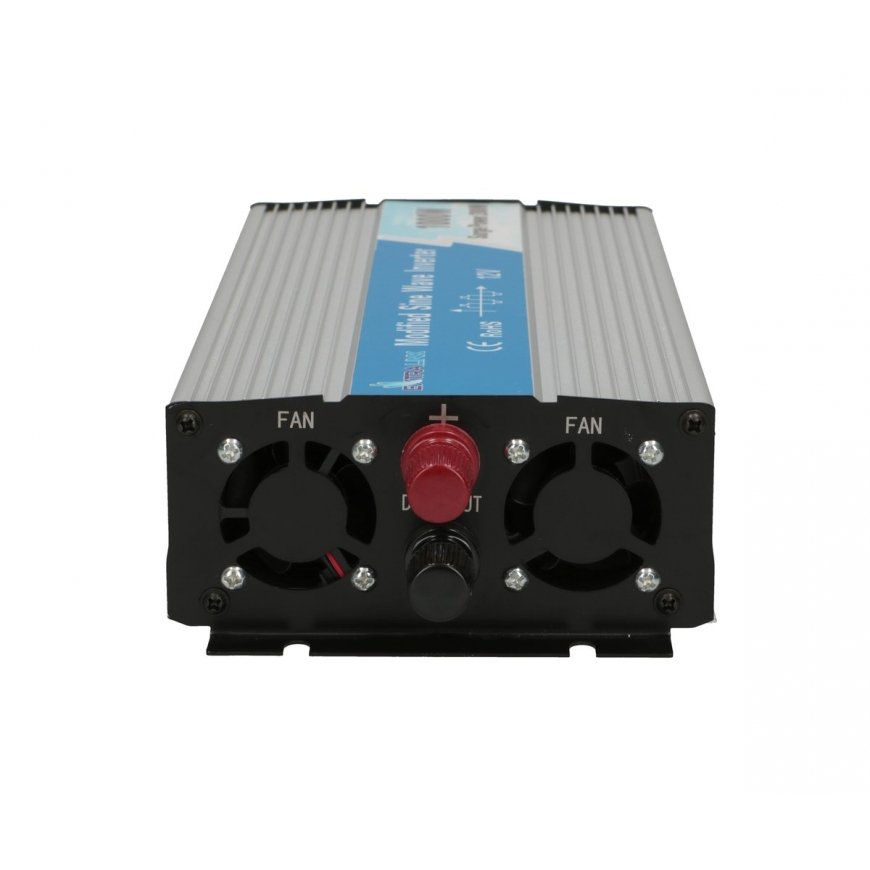 Extralink VOLTAGE CONVERTER 12V - 230V, 1000W, MODIFIED SINUS OPIM-1000W power adapter/inverter – 5