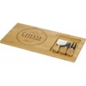 KOOPMAN Bamboo cheese board with tools KOOPMAN Bamboo cheese board with tools