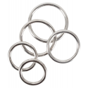 Bad Kitty - Set of 5 Pierścieni Na Penisa Silver