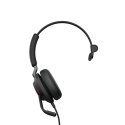 Jabra Evolve2 40 SE Гарнитура Проводная Оголовье Calls/Music USB Type-C Черный Jabra Evolve2 40 SE Гарнитура Проводная Оголовье Calls/Music USB Type-C Черный