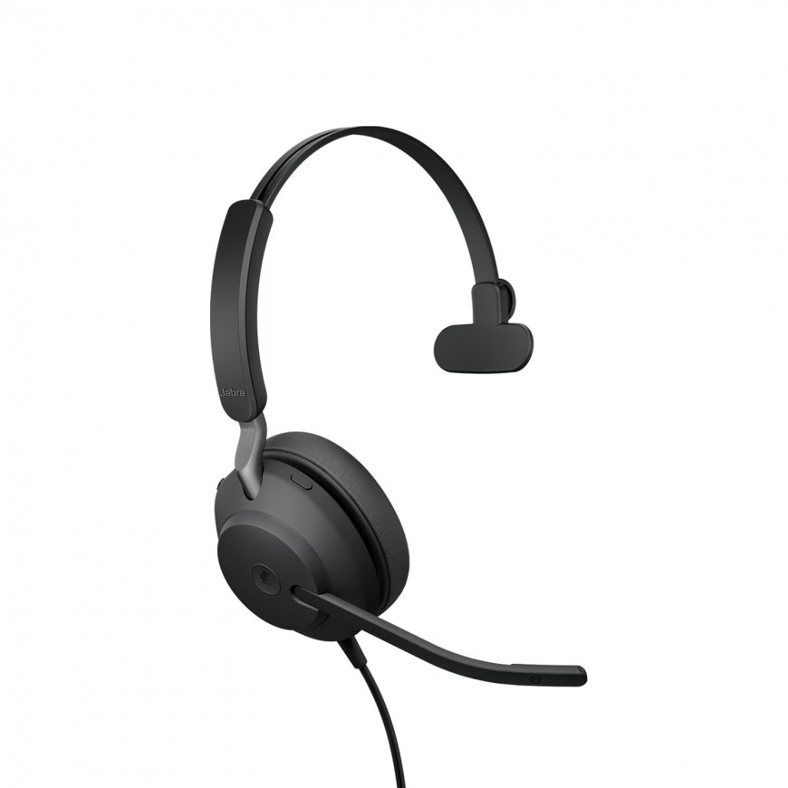 Jabra Evolve2 40 SE Headset Wired Head-band Calls/Music USB Type-C Black – 3