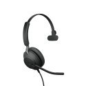 Jabra Evolve2 40 SE Headset Wired Head-band Calls/Music USB Type-C Black Jabra Evolve2 40 SE Headset Wired Head-band Calls/Music USB Type-C Black