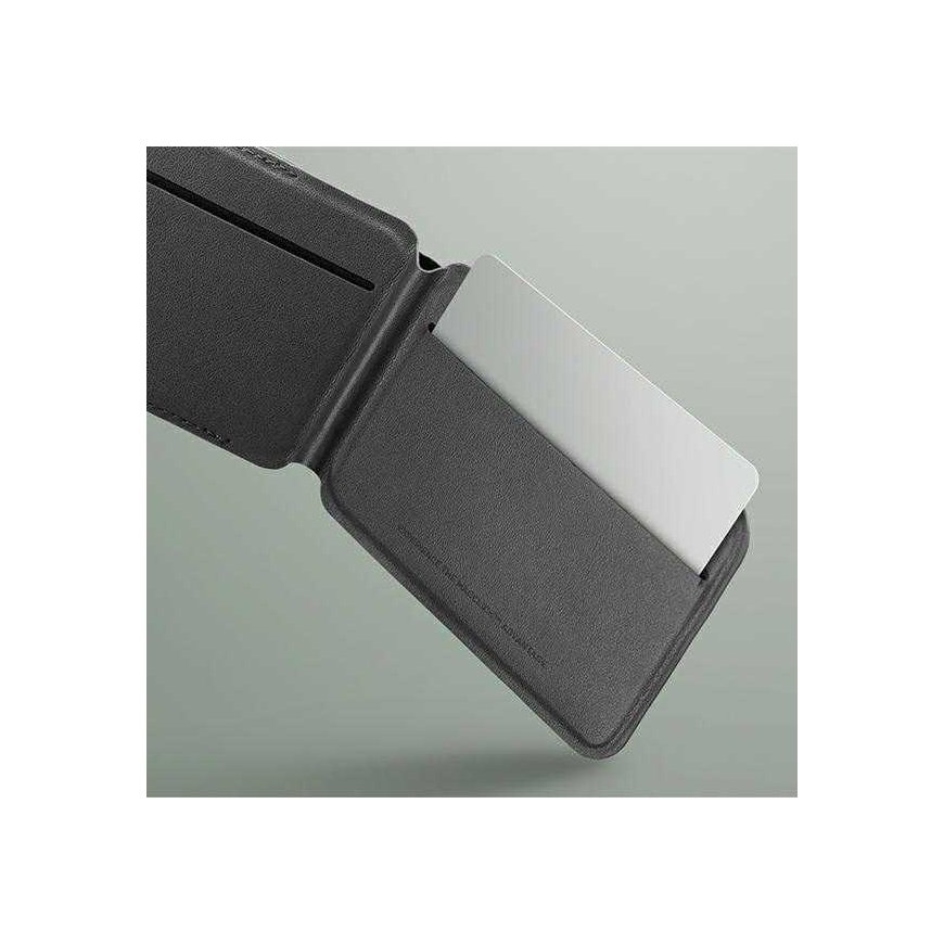 Dėklas UNIQ Lyden DS magnetyczny portfel RFID i stojak na telefon beżowo-žalia/ivory-lichen žalias – 5