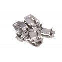 Extralink CLAMP FOR STEEL STRAP 20MM WITH JAGS Otsaklamber 2 cm Roostevaba teras