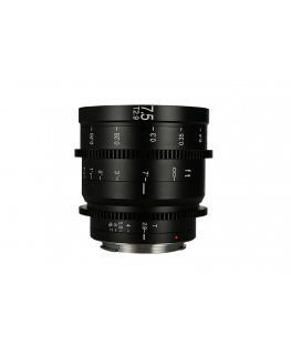 Laowa 7.5mm T2.9 Zero-D S35 Cine Elokuvaobjektiivi musta