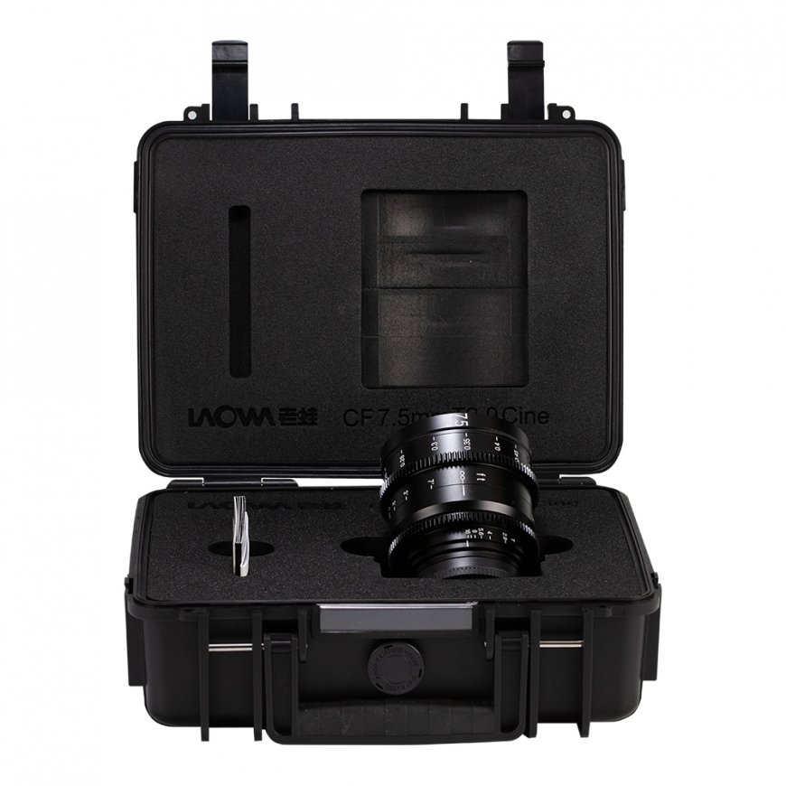 Laowa 7.5mm T2.9 Zero-D S35 Cine Cinema lens Black – 4