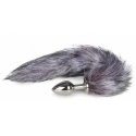Easytoys Passkey Easytoys Korek anal lisi ogon plug with metal fur Easytoys Passkey Easytoys Korek anal lisi ogon plug with metal fur
