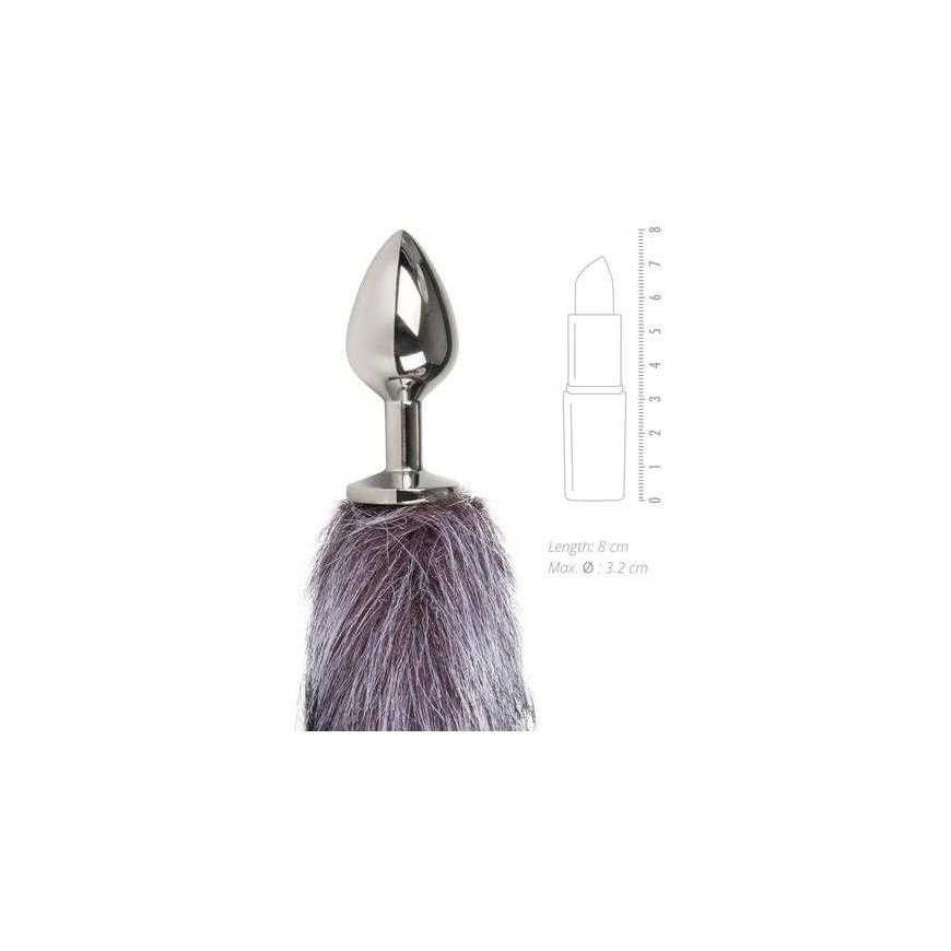 Easytoys Passkey Easytoys Korek anal lisi ogon plug with metal fur – 2