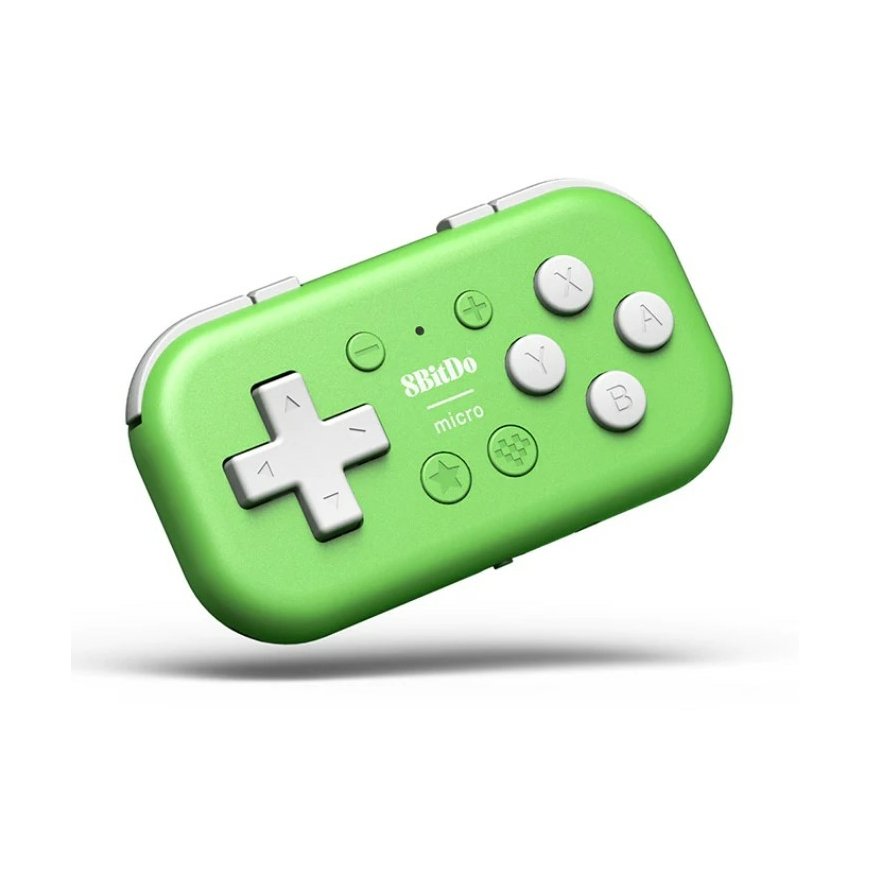 8Bitdo Micro Green USB Gamepad Android, Nintendo Switch, PC, iOS