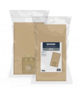 Paper bags for vacuum cleaner SQOON 32122 Nilfisk GD1000/VP300/VP600 10 pcs.