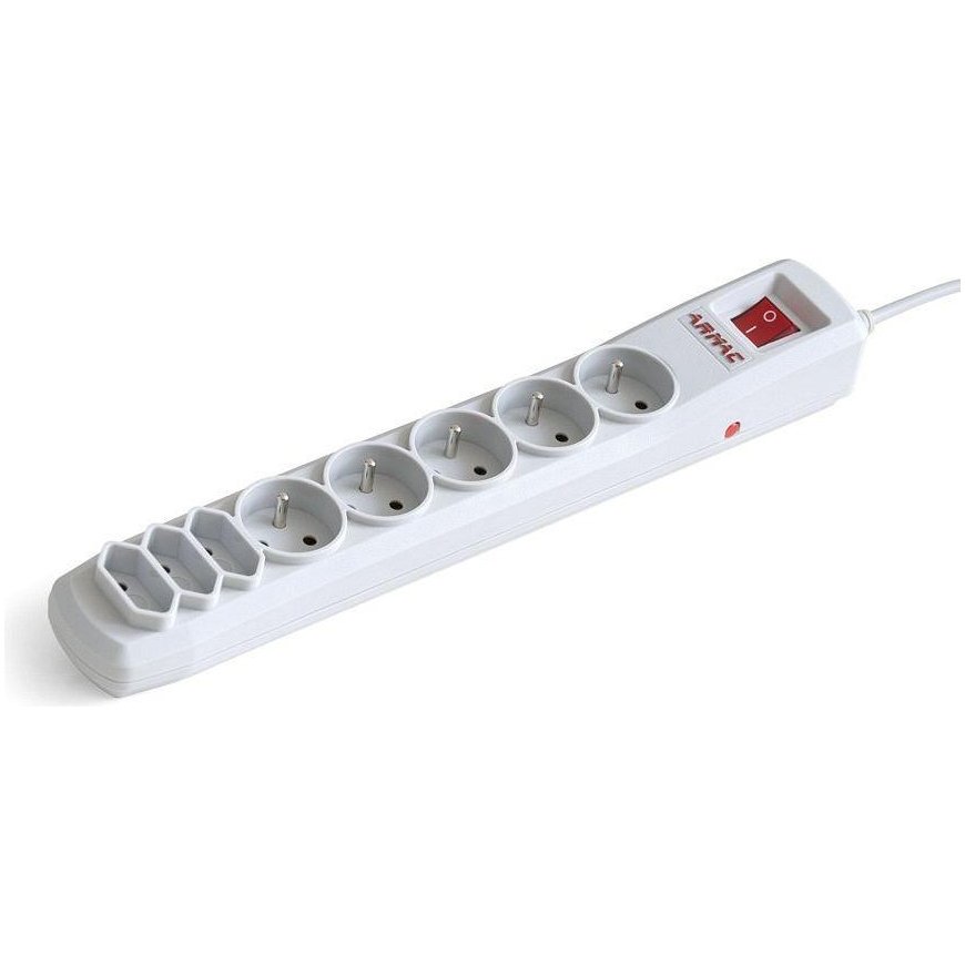 ARMAC R8/SZ/15 Armac Surge Protection ARC8 (8 sockets) 10A 1.5M gray