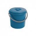 Bucket with lid 10L blue Bucket with lid 10L blue