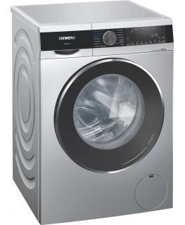 Siemens iQ500 WN54G1X0 skalbyklė-džiovyklė Pastatomi Pakraunama per priekį Sidabras E