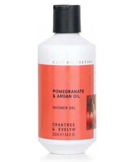 Crabtree & Evelyn, Pomegranate & Argan, maitininantis, Dušo želė, For All Skin Types, 250 ml