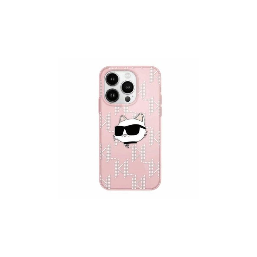 Karl Lagerfeld KLHCP15XHKLPCHP iPhone 15 Pro Max 6.7" różowy|pin – 2
