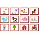 Puzzle Tooky Toys TOOKY TOY Układanka Magnetyczna Farma Puzzle