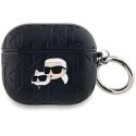 Karl Lagerfeld KLA3PGKCPK AirPods 3 cover czarny|black Monogram