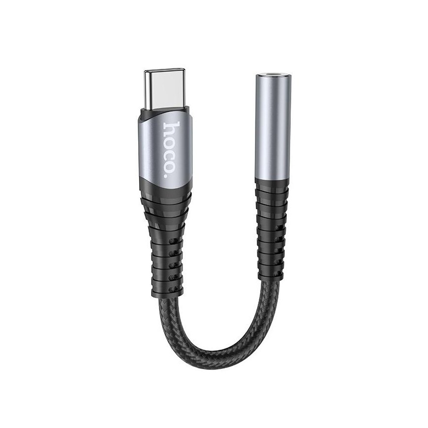 Audio adapter Hoco LS33 Type-C to 3.5mm gray