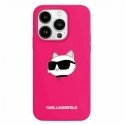 Karl Lagerfeld KLHMP15XSCHPPLF iPhone 15 Pro Max 6.7" różowy|fus Karl Lagerfeld KLHMP15XSCHPPLF iPhone 15 Pro Max 6.7" różowy|fus